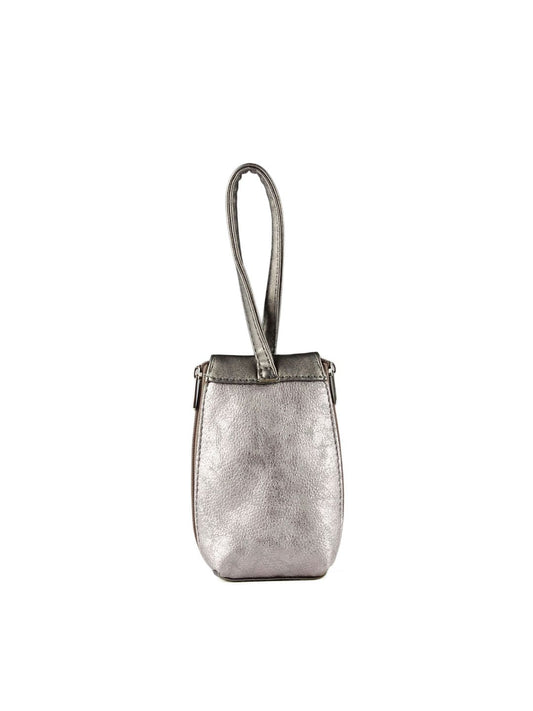 Baggit Women Silver Micky Santa Mobile Pouch