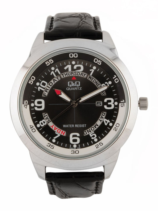 Q&Q Men Black Watch A148J305Y