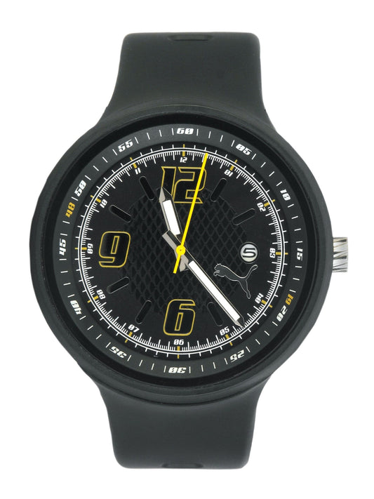 Puma Men Slick 3HD Yellow Black Watches