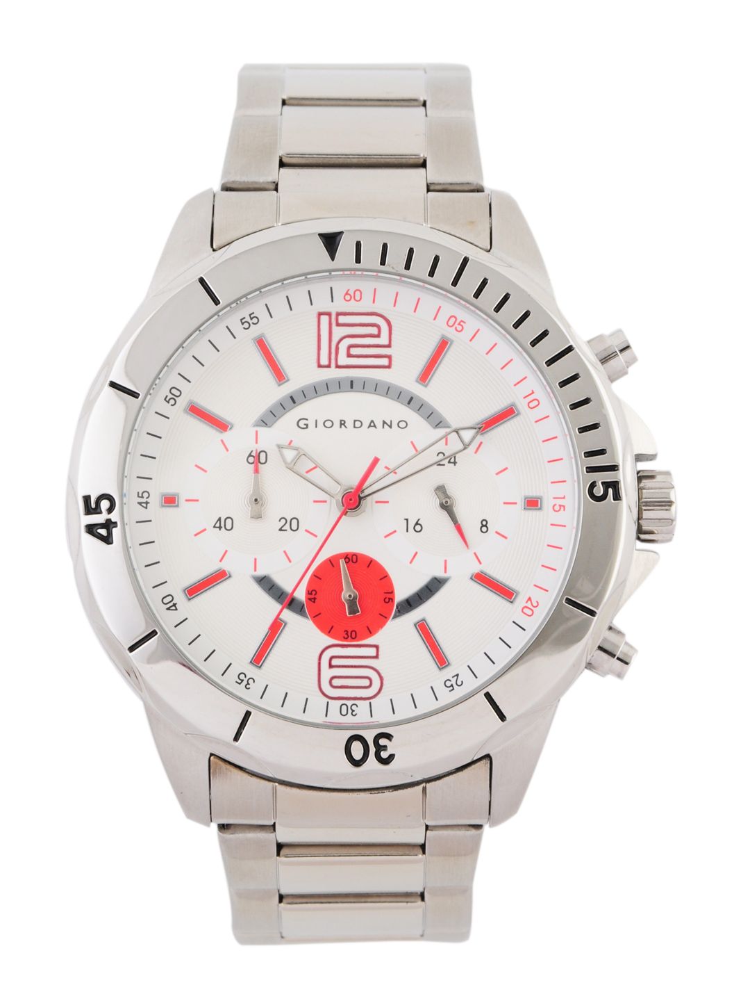 Giordano Men White Dial Watch