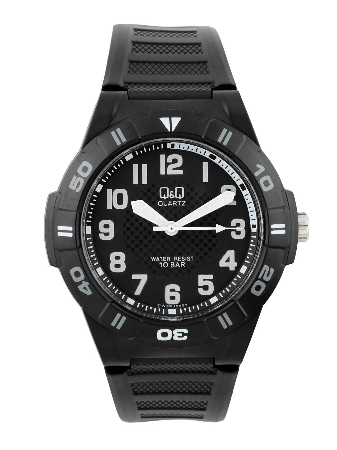 Q&Q Men Black Dial Analog Watch