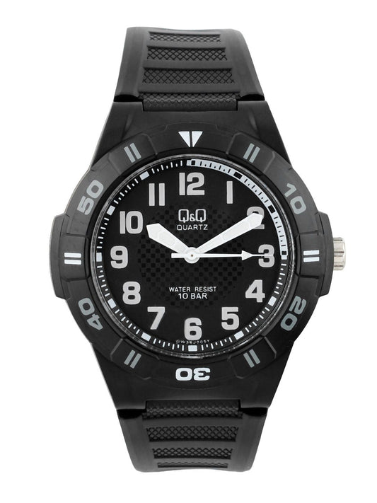 Q&Q Men Black Dial Analog Watch