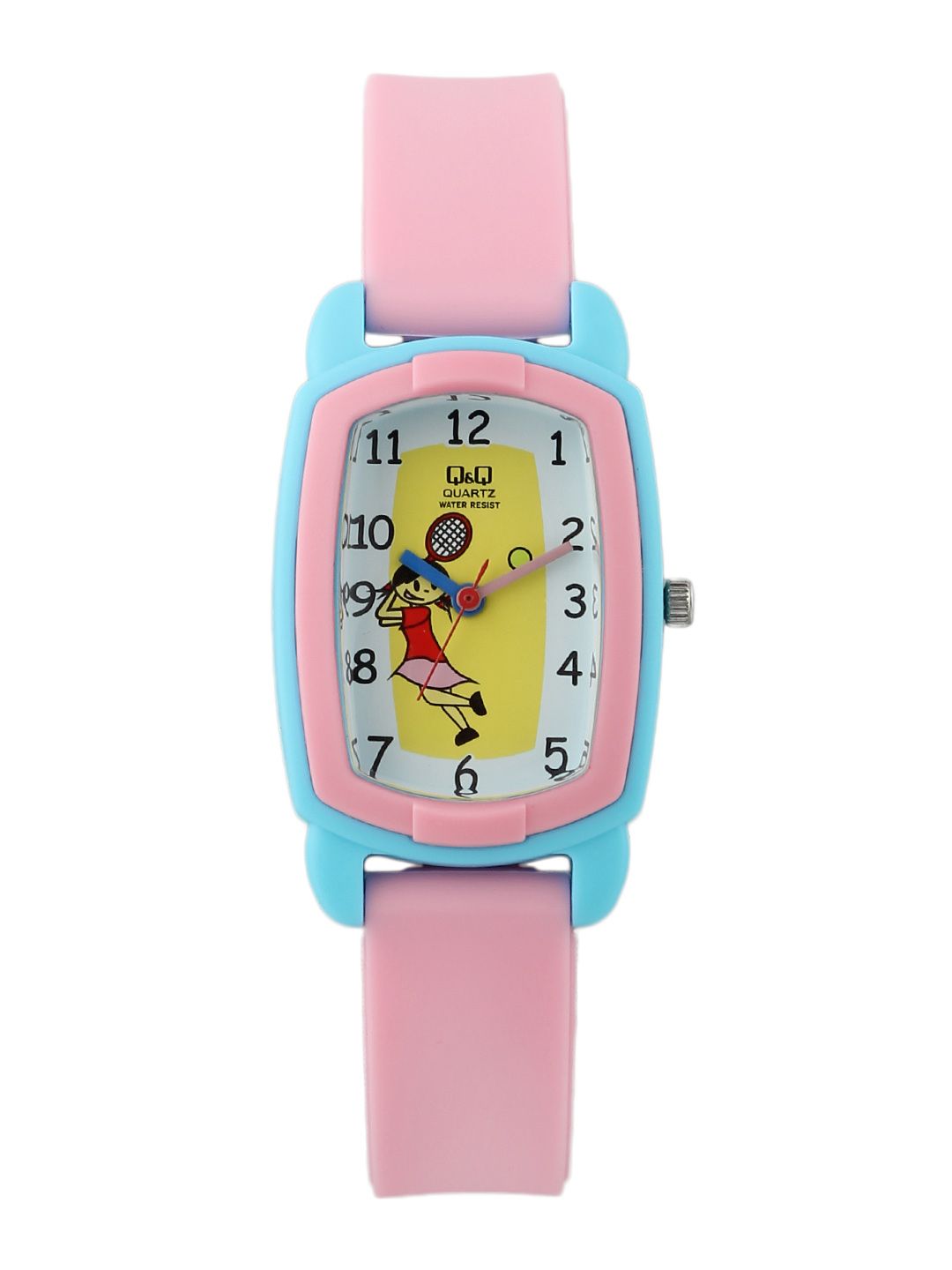 Q&Q Kids Girls White Dial Analog Watch