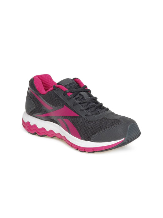 Reebok Women Charcoal Grey Fuel Techno Sports Shoes