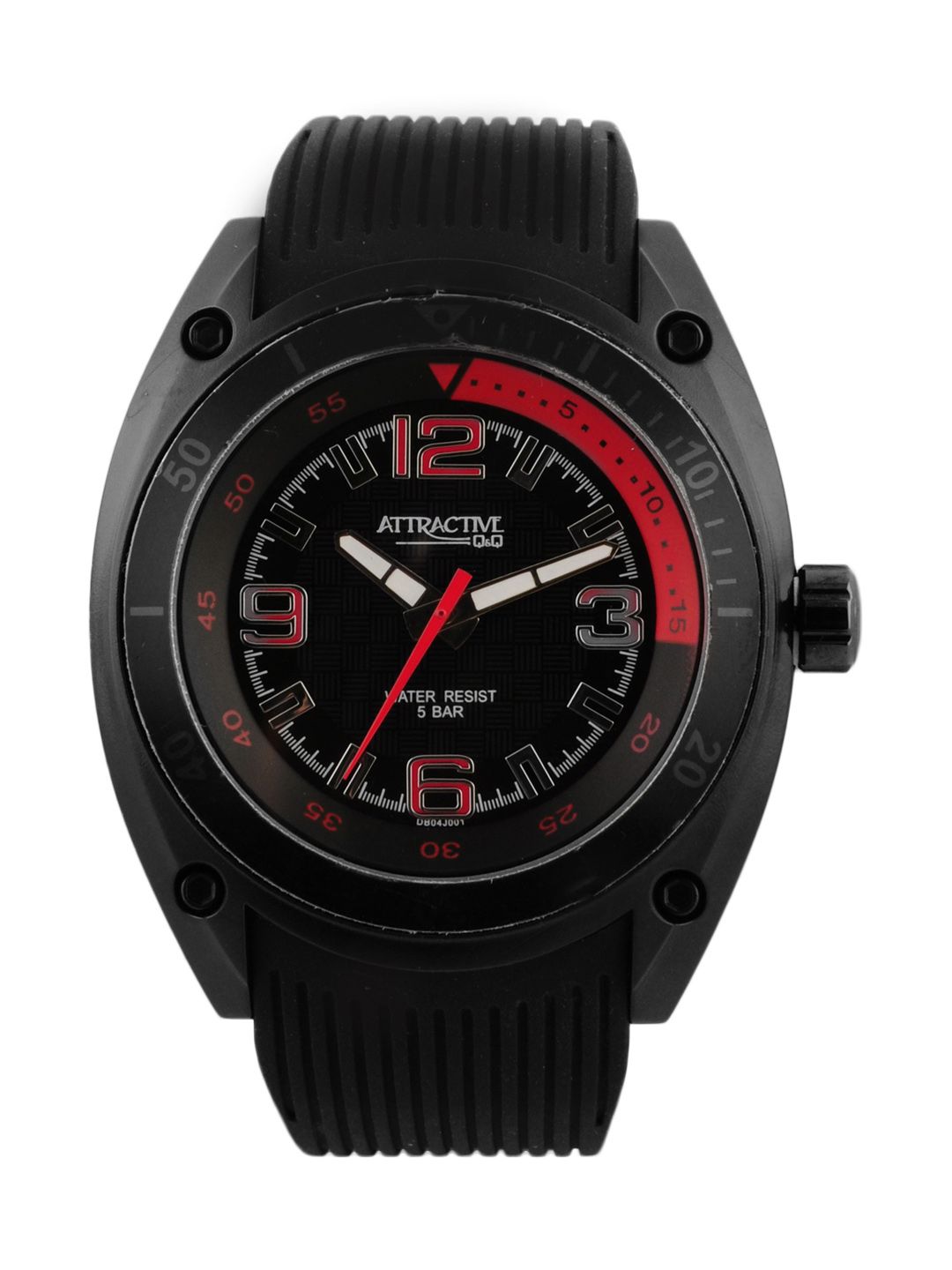 Q&Q Men Black Watch