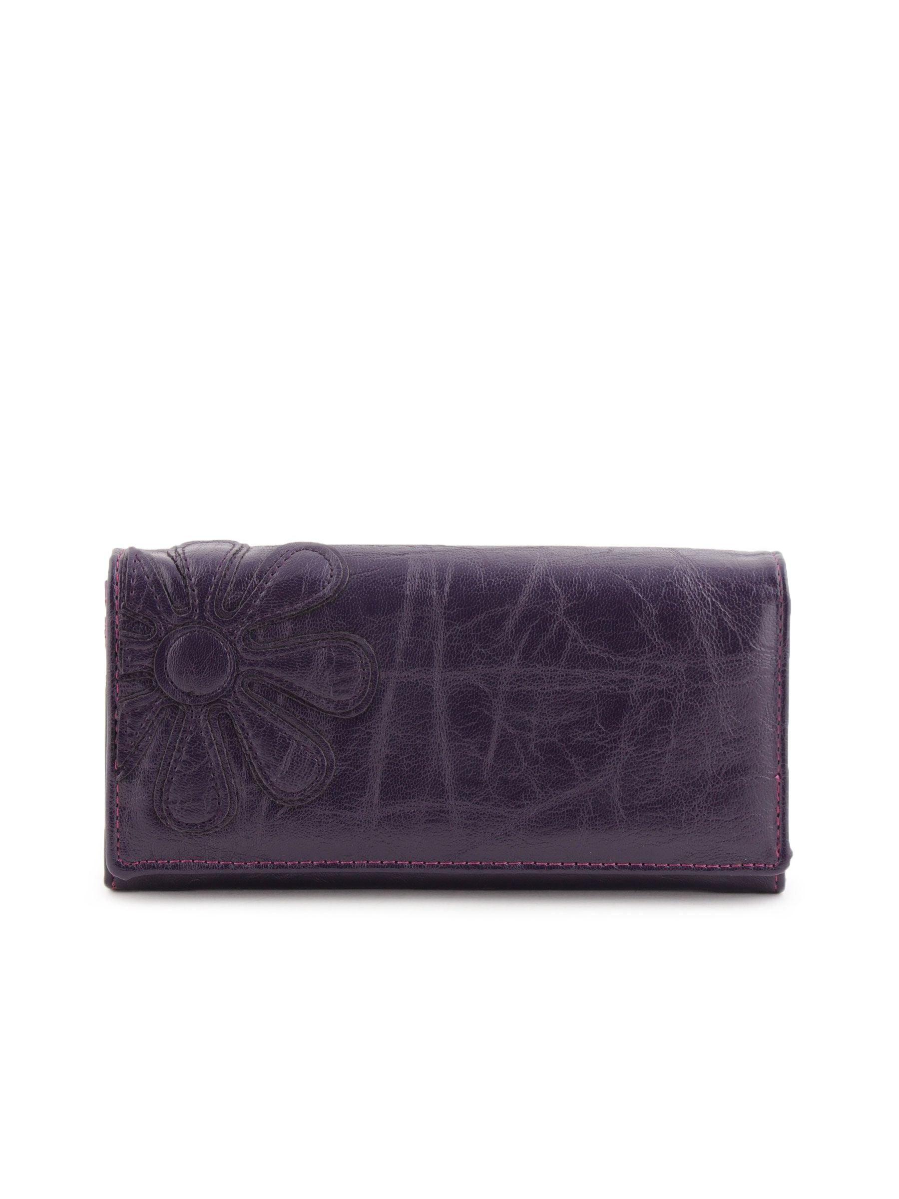 Lino Perros Women Solid Purple Wallet