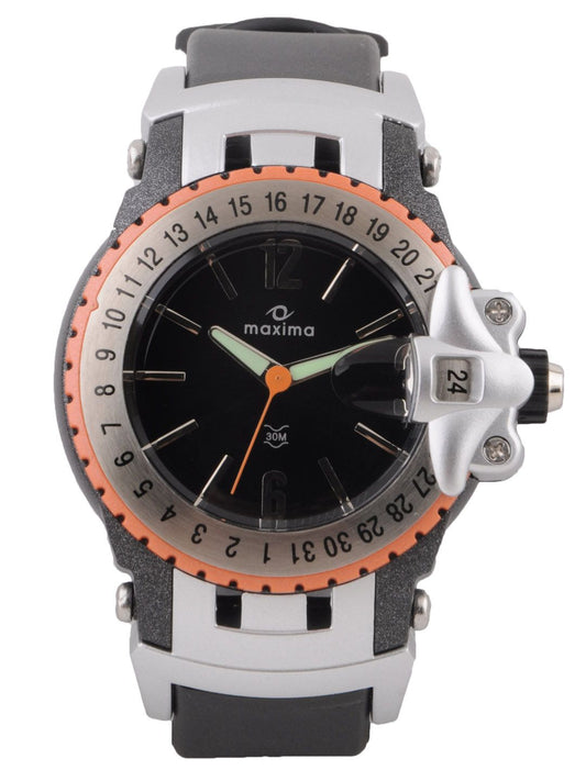 Maxima Attivo Men Black Dial Watch