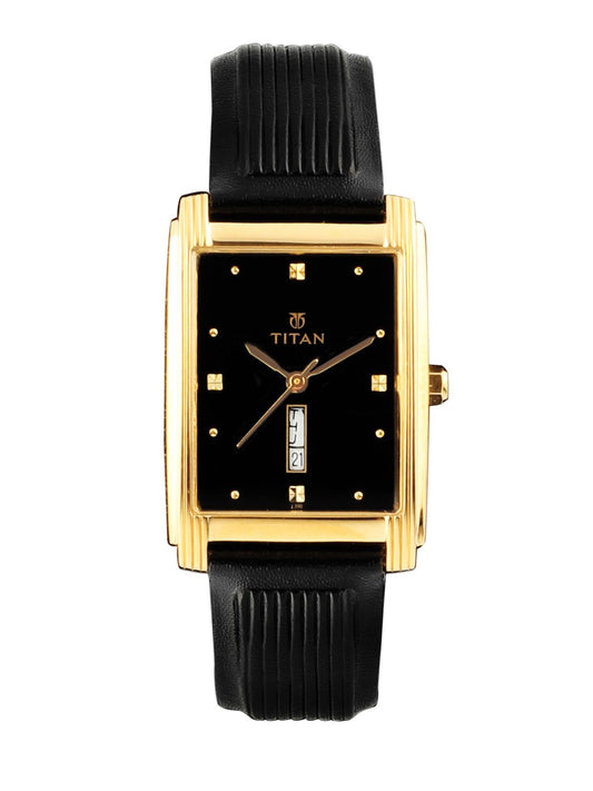 Titan Men Black Watch
