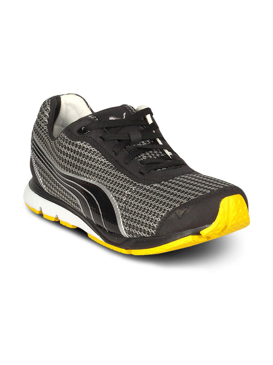 Puma Men's YugoRun Black White Shoe