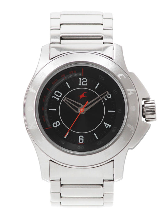 Fastrack Men Black Dial Watch