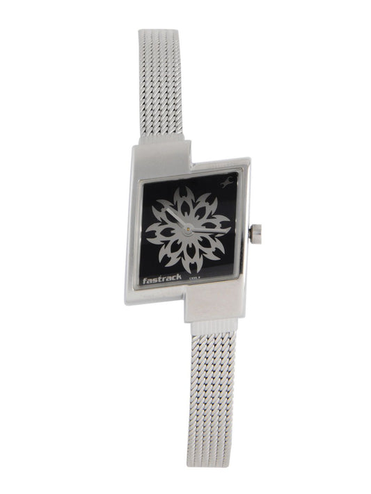 Fastrack Women Black Dial Watch