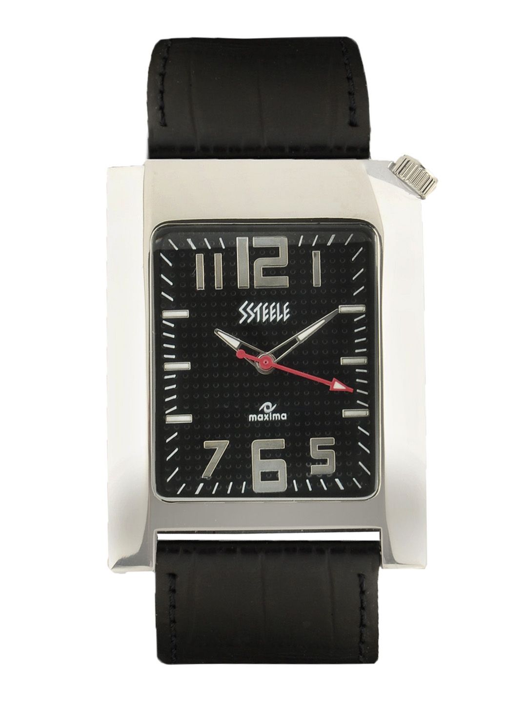 Maxima Men Black Dial Watch