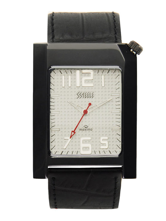 Maxima Men Cream Dial Watch